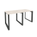 Рабочая станция на О-образном м/к Onix O.MO-RS-2.0.7 1560x720x750 (Тиквуд Темный/Белый Металл)