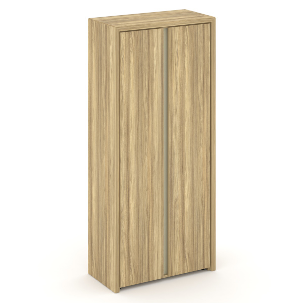 Шкаф высокий широкий Corner COR.ST-1.9 (900x450x2000) (Гикори Песочный-Ваниль)