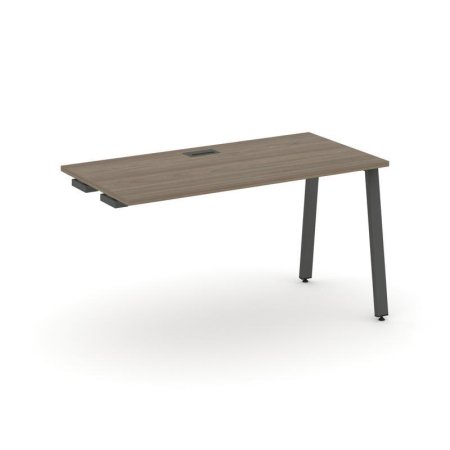 Стол-приставка к опорным элементам SN-6A.OPRS-024 (1580х800х750) (Вяз Благородный/Металл Антрацит)