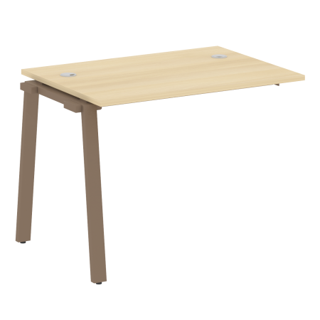 Проходной наборный элемент рабочей станции Metal System Style БА.ПРС-СП-1.1 1000x720x750 (Акация/Мокко металл)