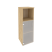 Шкаф средний узкий левый Onix O.SU-2.2L 400x420x1207 (Тиквуд Светлый)
