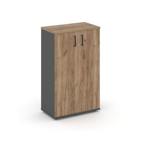 Тумба опорная/приставная SN.TOP-061 (600х400х1150) (Антрацит/Дуб Табак)