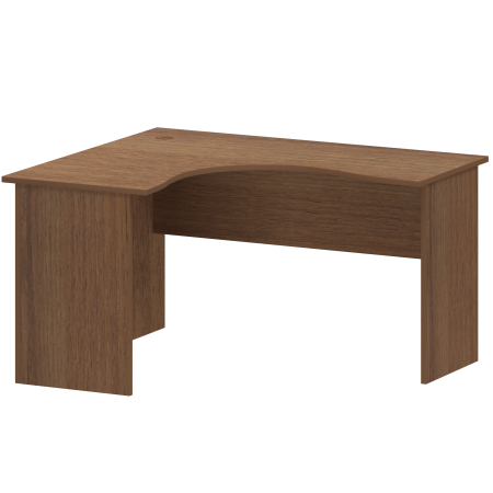 Стол компактный левый Арго А-204.60.ЛВ 1400x1200x760 (Орех)