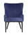 Кресло Ститч велюр королевский синий (Стул-кресло Ститч синий)