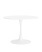 Стол Tulip D100 белый (Стол обеденный Tulip белый)