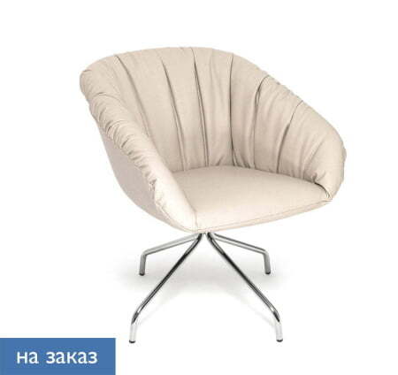 ALMA SOFT Кресло для посетителей 5-луч. (Бежевый)