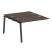 Проходной наборный элемент рабочей станции Metal System Style БА.ПРС-СП-2.2 1200x1475x750 (Дуб Наварра/Серый металл)