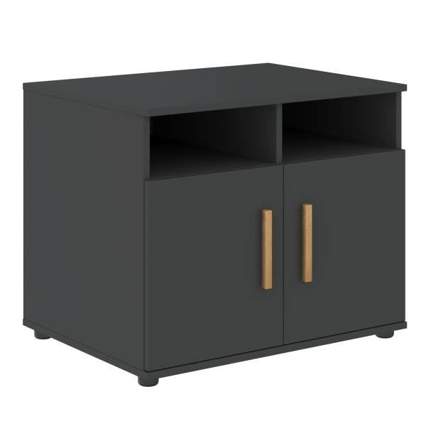 Тумба для оргтехники Forta FPS 806 802x660x600 (Черный графит)