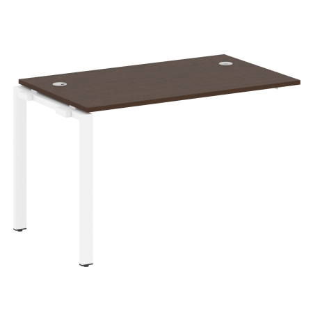 Проходной наборный элемент рабочей станции Metal System Style БП.ПРС-СП-1.2 1200x720x750 (Венге Цаво/Белый металл)