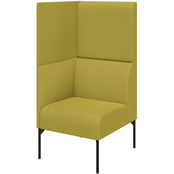 Диван Бридж. Модуль 1-местный правый высокий. (Модуль 1-местный правый высокий sweet_green)