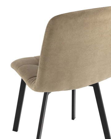 Стул Oliver Square велюр капучино (Стул Oliver капучино)