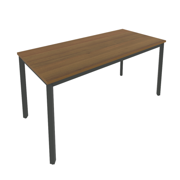Стол письменный на металлокаркасе Slim С.СП-6 1580x720x750 (Орех/Антрацит металл)