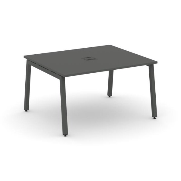 Стол переговорный SN-5A.SPRG-032 (1180х1180х750) (Антрацит/Металл Антрацит)