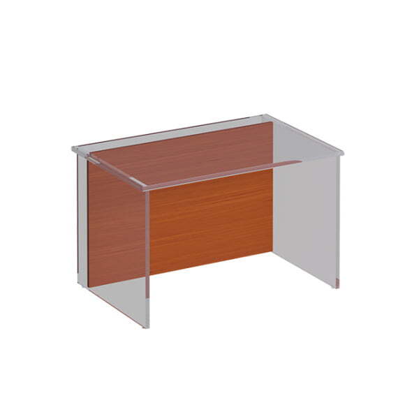 Защитная панель к столу письменному Дин-Р ДР 455 1130x720x18 (Французский орех)