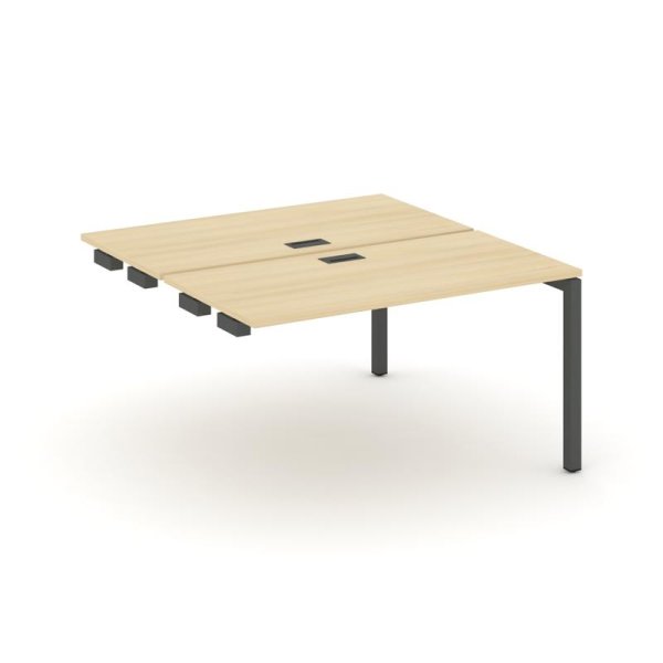 Стол-приставка к опорным элементам SN-5P.DPRS-024 (1580х1632х750) (Акация Лорка/Металл Антрацит)