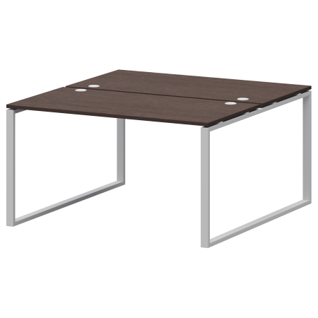 Бенч двойной на 2 рабочих места Арго-М АМБ.О-005.60 1800x1236x760 (Дуб венге/Белый)