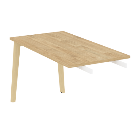 Брифинг-приставка на деревянных опорах Onix Wood Direct OW.BR-13 1180x720x750 (Тиквуд Светлый/Дуб Светлый)