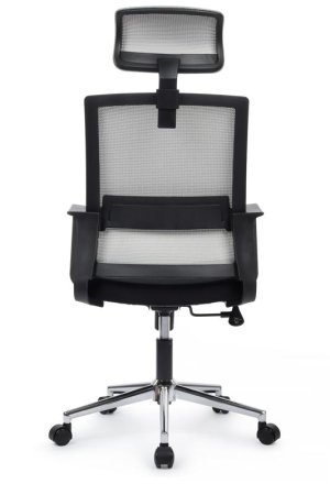 Кресло Mint RCH M1029HBE Серый/Черный (Серый/Черный)