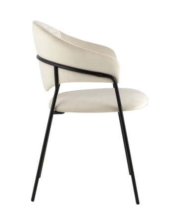 Стул Алексис велюр бежевый (Стул Алексис бежевый)