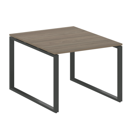 Переговорный стол 1 столешница Metal System Style БО.ПРГ-1.1 1000x1235x750 (Вяз/Антрацит металл)