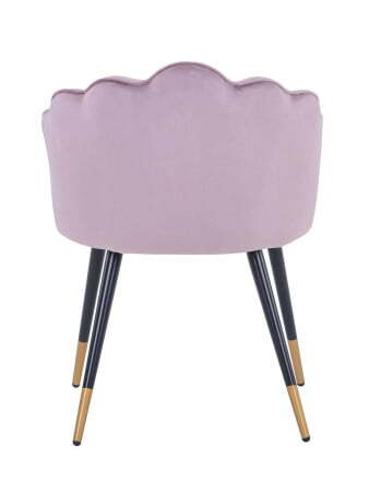 Стул Камилла велюр пепельно-розовый (Стул Камилла пыльно розовый)