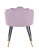Стул Камилла велюр пепельно-розовый (Стул Камилла пыльно розовый)