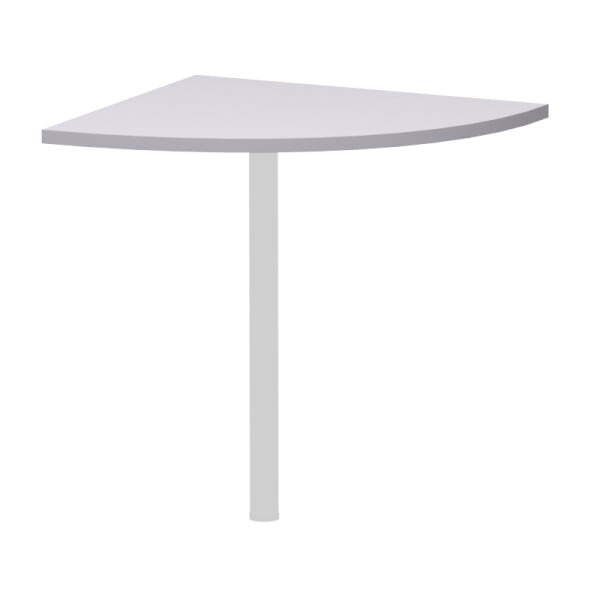 Переход (без опоры) левая Этюд Р20.13лв 700x600x25 (Серый)