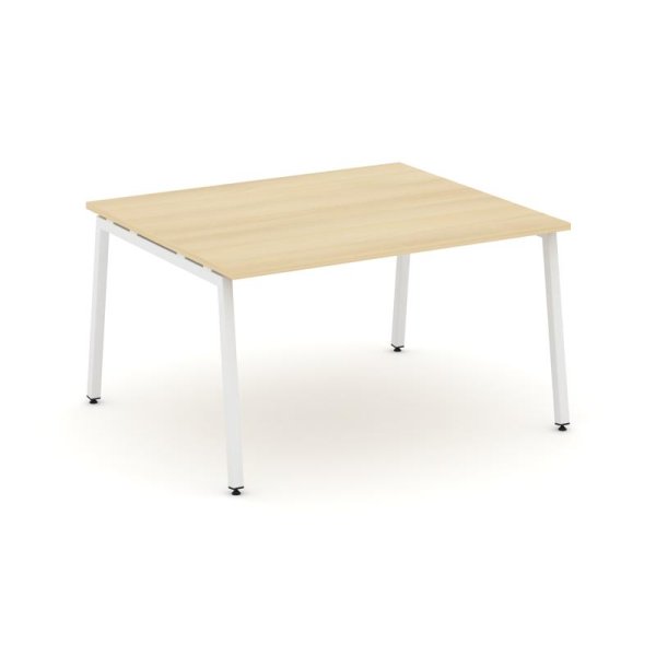 Стол переговорный SN-4A.SPRG-032.3 (1180х1180х750) (Акация Лорка/Металл Белый)