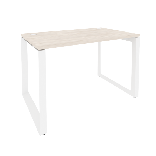 Стол рабочий на О-образном м/к Onix O.MO-SP-2.7 1180x720x750 (Денвер Светлый/Белый Металл)