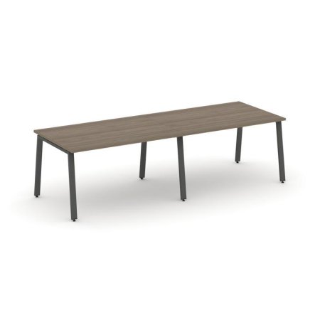 Стол переговорный SN-6A.SPRG-013.3 (2760х980х750) (Вяз Благородный/Металл Антрацит)