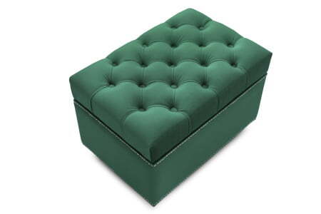 Пуф Marcele 600 (620x420x450) Изумрудный (Изумрудный)
