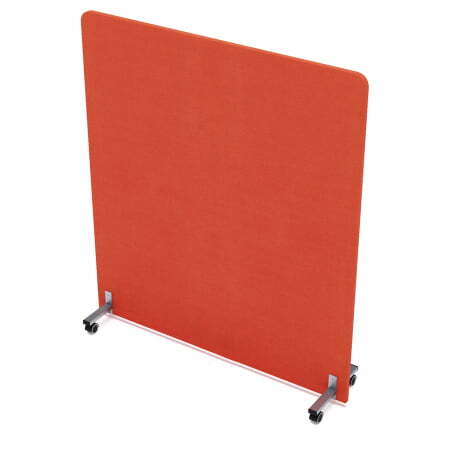 Акустическая мобильная перегородка SOFTOffice 011.МП.1316 1400x377x1600 (Orange)