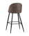 Стул барный Лион коричневая экокожа (Стул барный Лион коричневый)