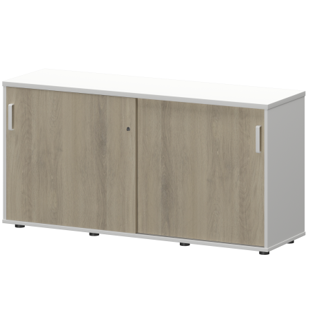 Тумба-купе Смарт СМТ-15.7К Тип1 1496x444x750 (Белый/Кронберг)