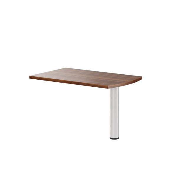 Стол приставной на метал. опоре Born В 302.1 1300x800x750 (Орех Даллас)