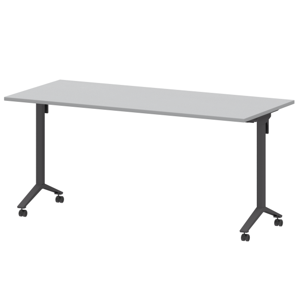 Стол мобильный складной Моби МБ22-160.70 1600x700x750 (Серый/Антрацит)
