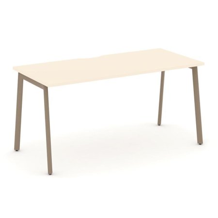 Стол письменный ES.SP-4-VP (1580х730х750) (Сатин/Металл Латте)