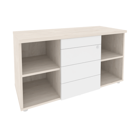 Тумба сервисная с ящиками TIP-ON Onix O.TS-11 TIP 1100x460x598 (Денвер Светлый)