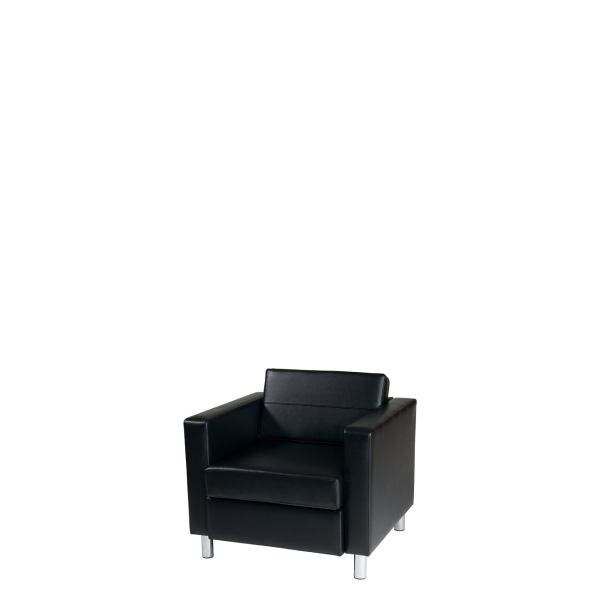 Кресло офисное Симпл (М-53) (Черный)