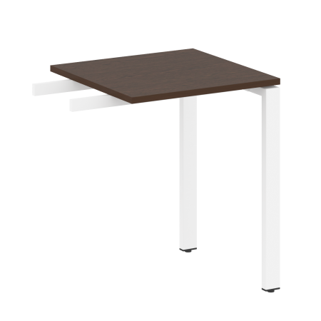 Приставной элемент Metal System Style БП.ПР-1 600x600x750 (Венге Цаво/Белый металл)