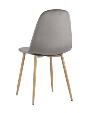 Стул Валенсия велюр серый (Стул Валенсия серый)