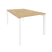 Рабочая станция на П-образном м/к Onix O.MP-D.RS-2.1.8 980x1635x750 (Тиквуд Темный/Белый Металл)