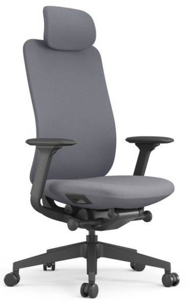 Кресло Antler EAN-001A Черный/Серый (Черный Пластик/Серый)