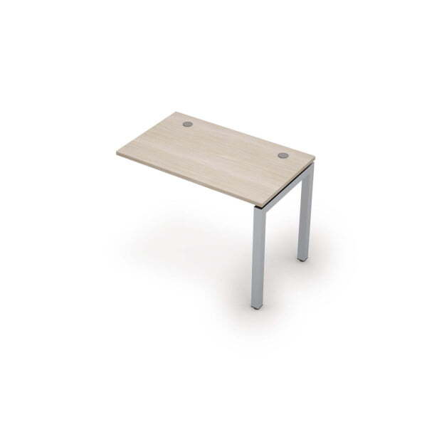 6МБК.5167 Линейная бенч-система, конечный модуль (1000x600x750) (Шамони светлый/Алюминий матовый)