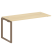 Проходной наборный элемент рабочей станции Metal System Style БО.ПРС-СП-1.4 1600x720x750 (Дуб Наварра/Серый металл)