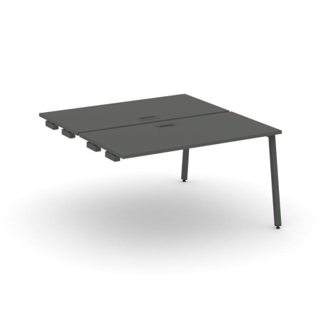 Стол-приставка к опорным элементам SN-4A.DPRS-004 (1580х1232х750) (Антрацит/Металл Антрацит)