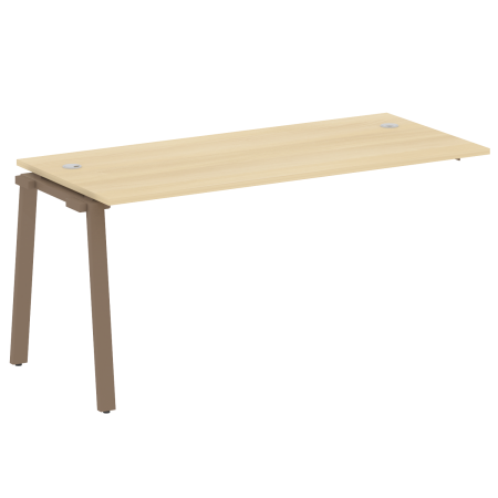 Проходной наборный элемент рабочей станции Metal System Style БА.ПРС-СП-1.4 1600x720x750 (Акация/Мокко металл)