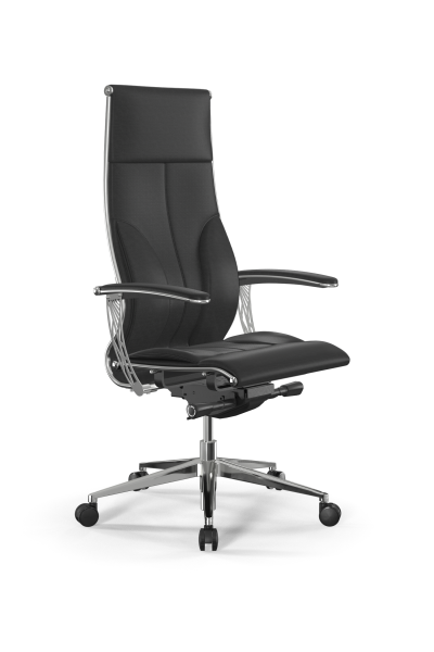 Кресло для руководителя Метта Samurai L1-10U - Infinity /Kc06/Nc06/U0mL-4c3(M26.B32.G25.W03) (Черный)