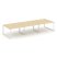 Рабочая станция 2-х сторонняя SN-6O.DRS-083 (4140х1632х750) (Тиквуд Светлый/Металл Антрацит)