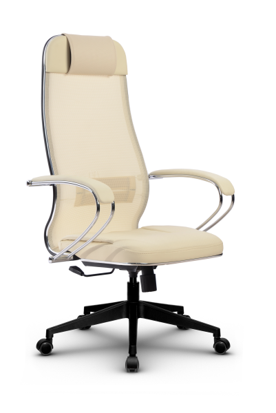 Кресло для руководителя Метта МЕТТА-5(MPES)/подл.116/осн.002 (Светло-бежевый)